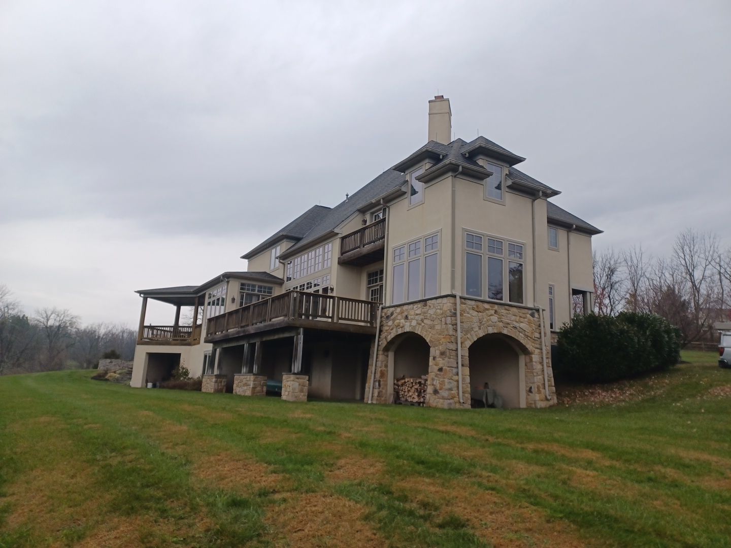 Before Stucco remediation