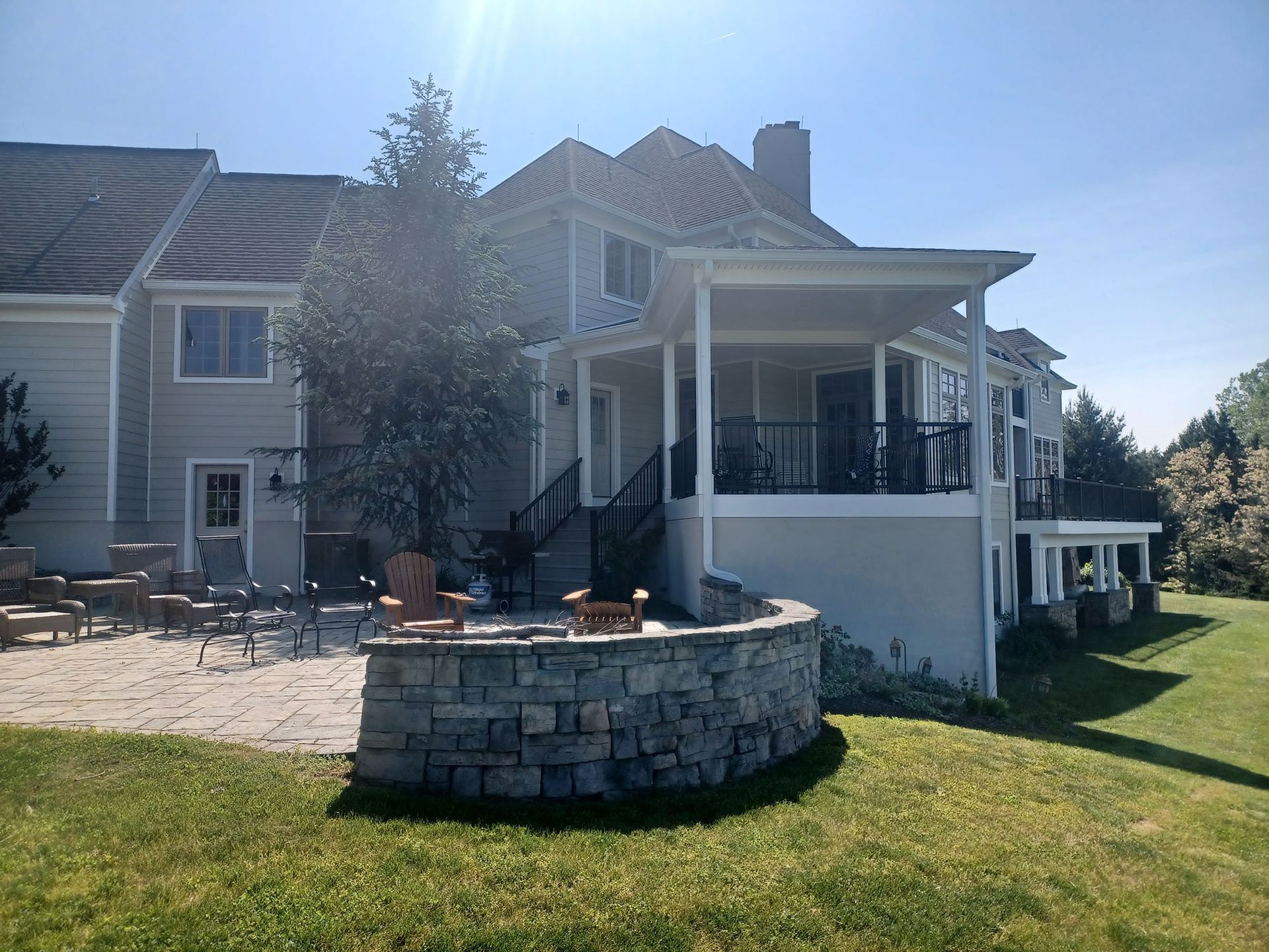 After Stucco remediation