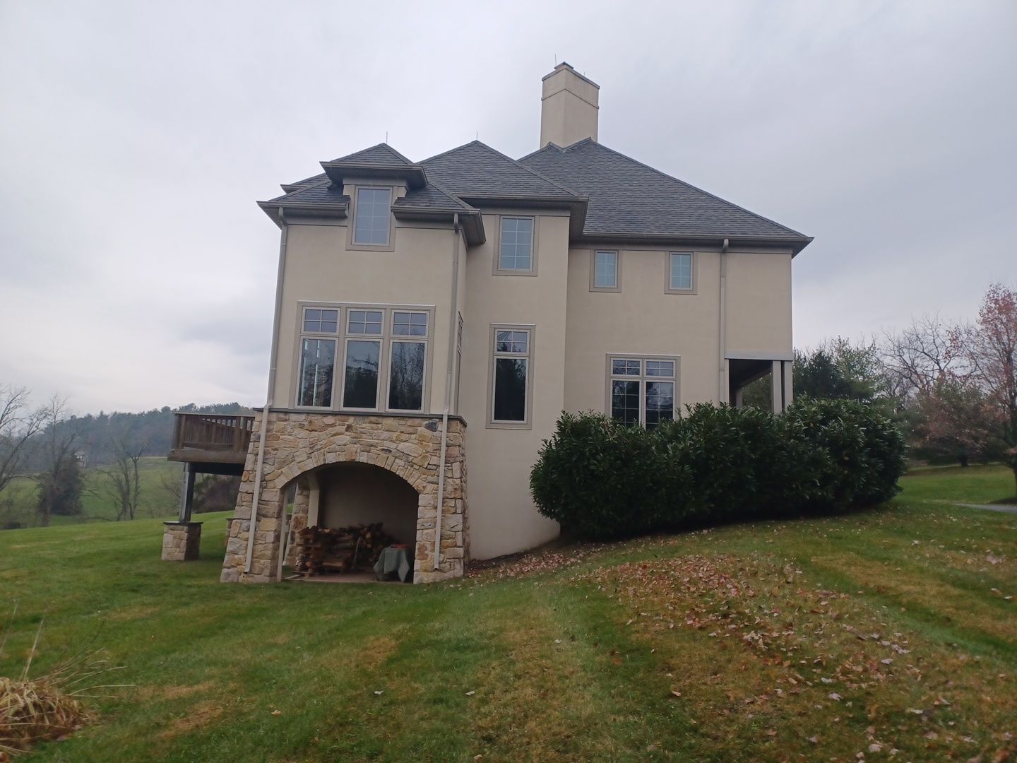 Before Stucco remediation