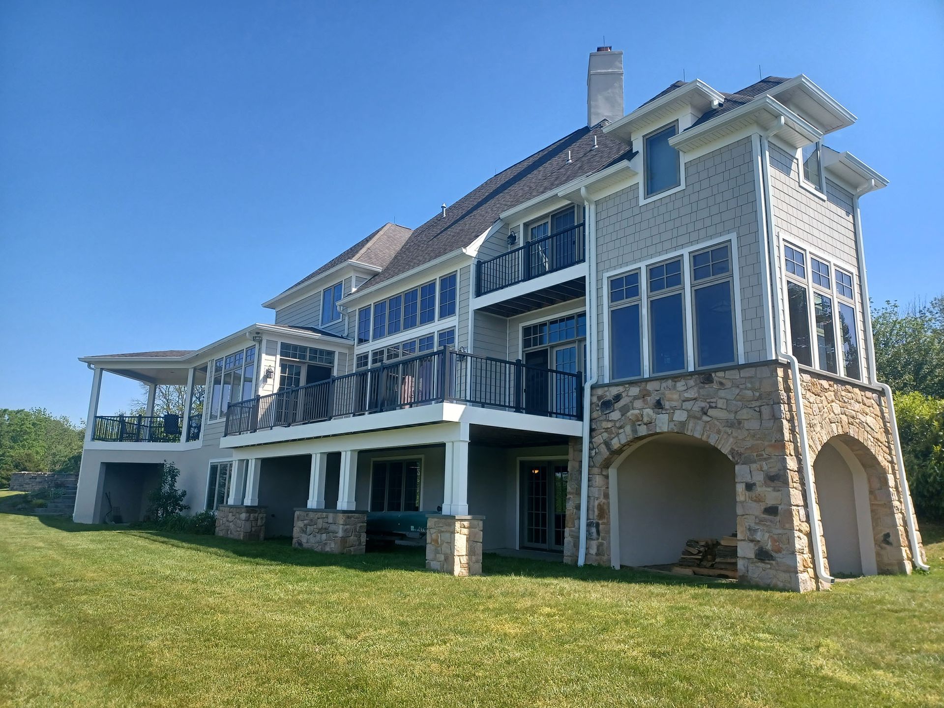 After Stucco remediation