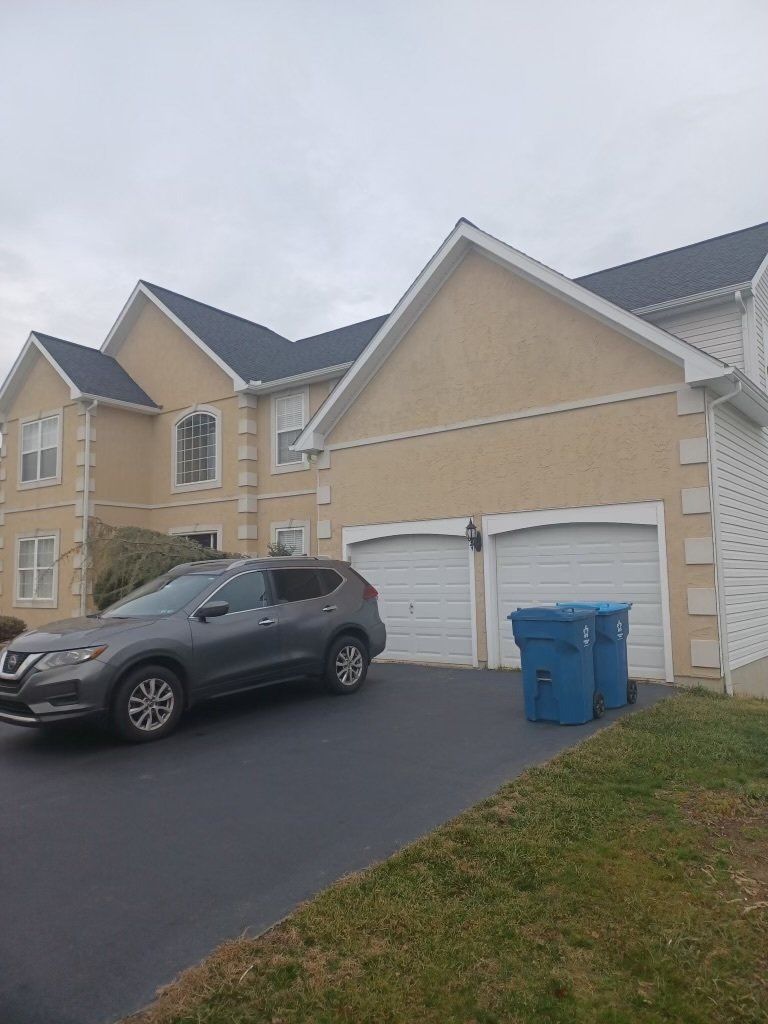 Yellow Siding before