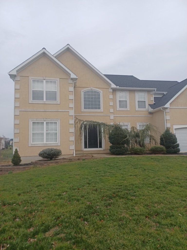 Yellow Siding before