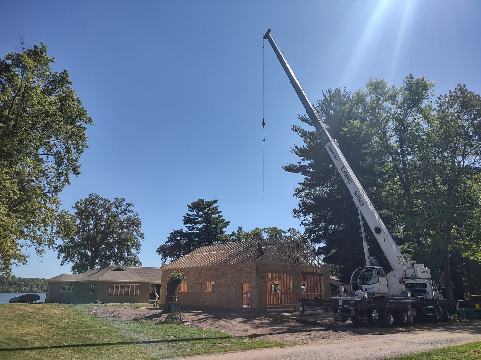 Residential crane services