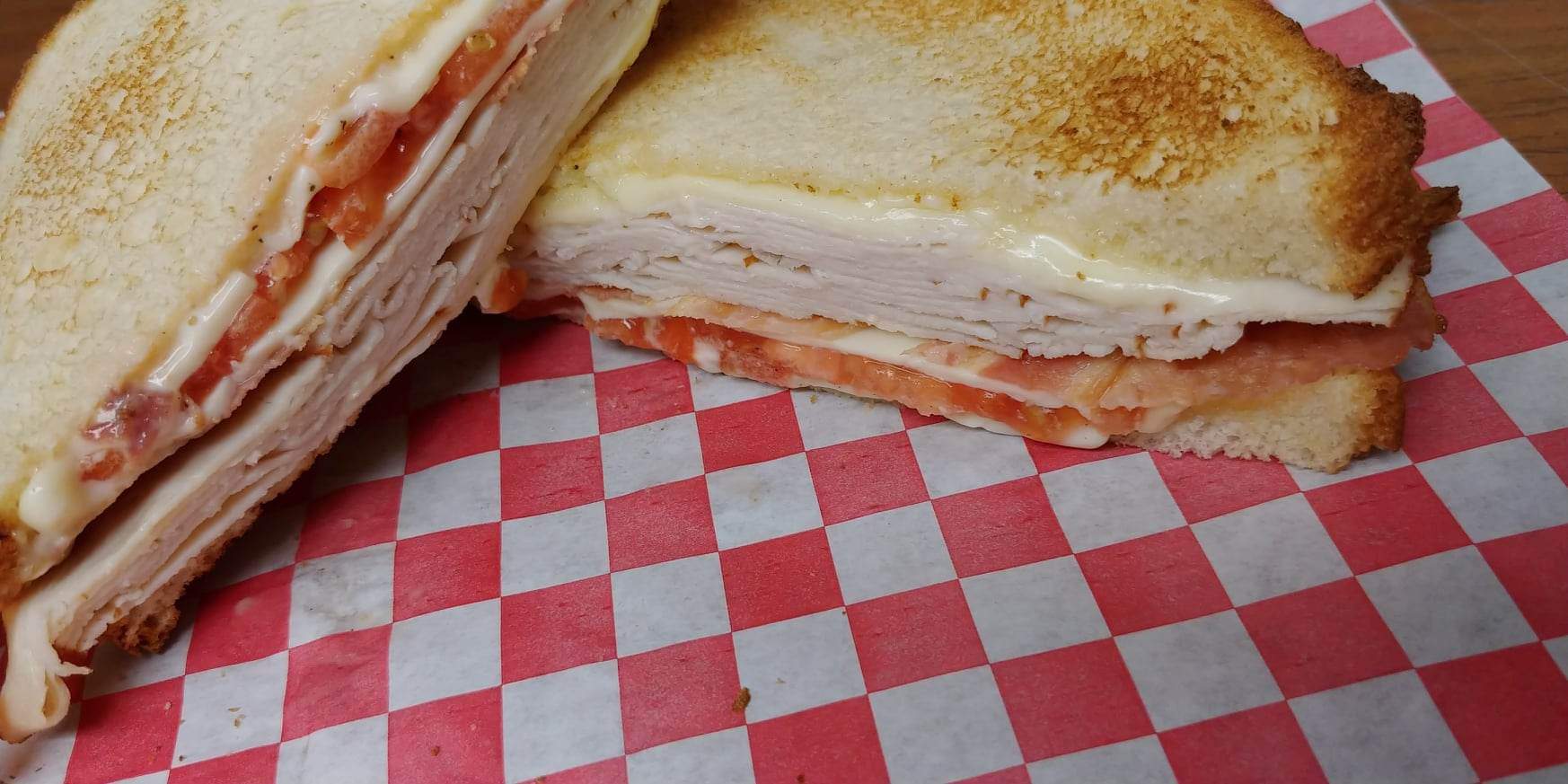 ham and cheese sandwich