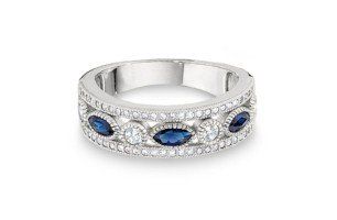ring with a gemstone