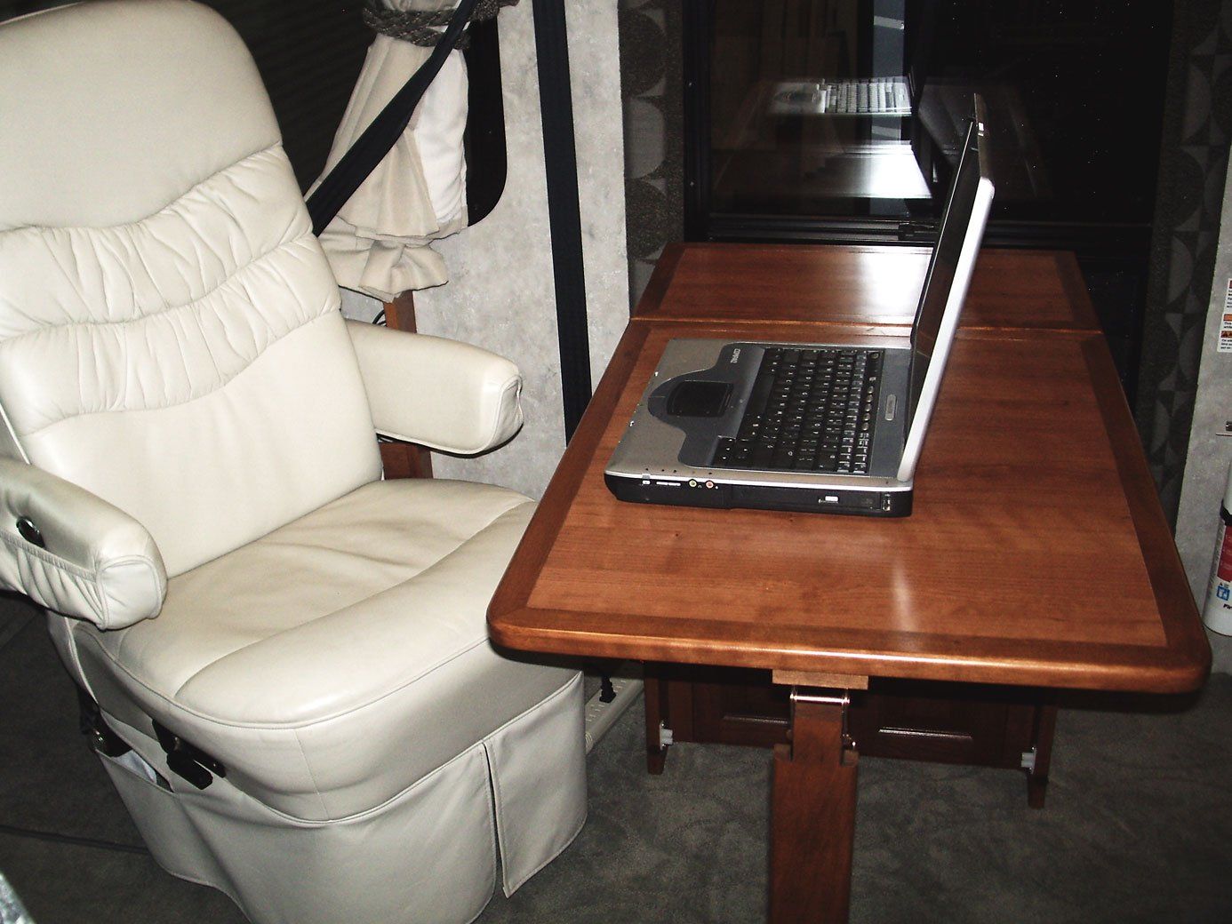 Table and upholstery