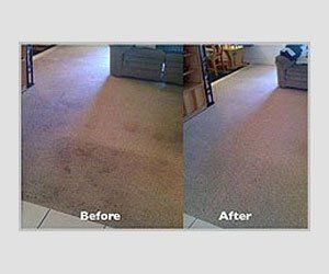 carpet clean after and before