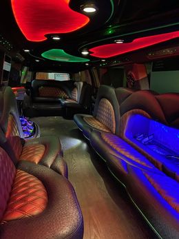 lamborghini limousine inside