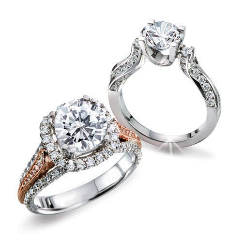 Diamond wedding rings