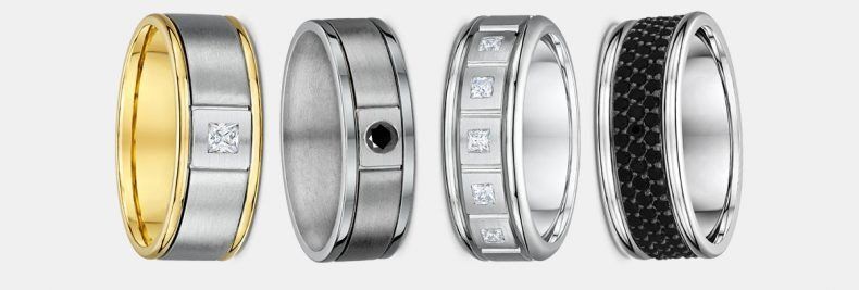 Wedding ring designs for men