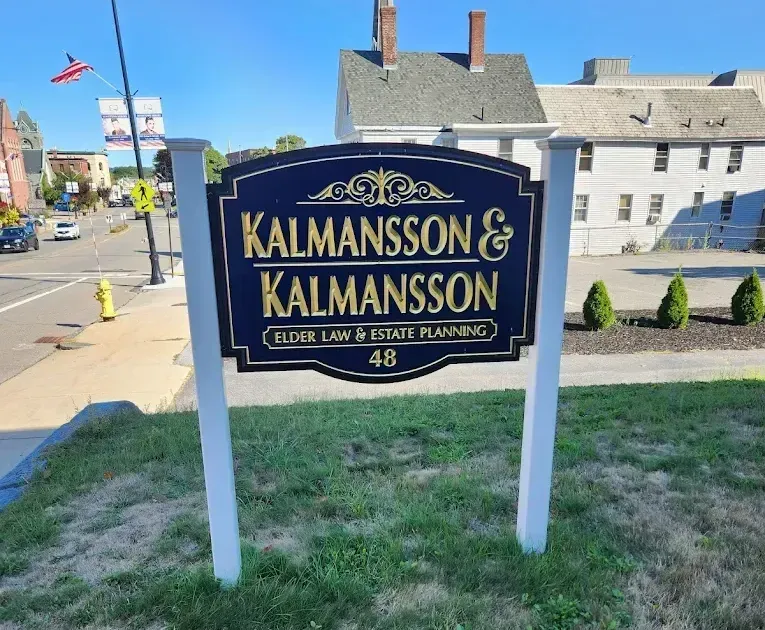 A sign that says Kalmansson & Kalmansson
