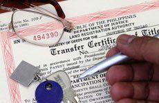 Transfer certificate