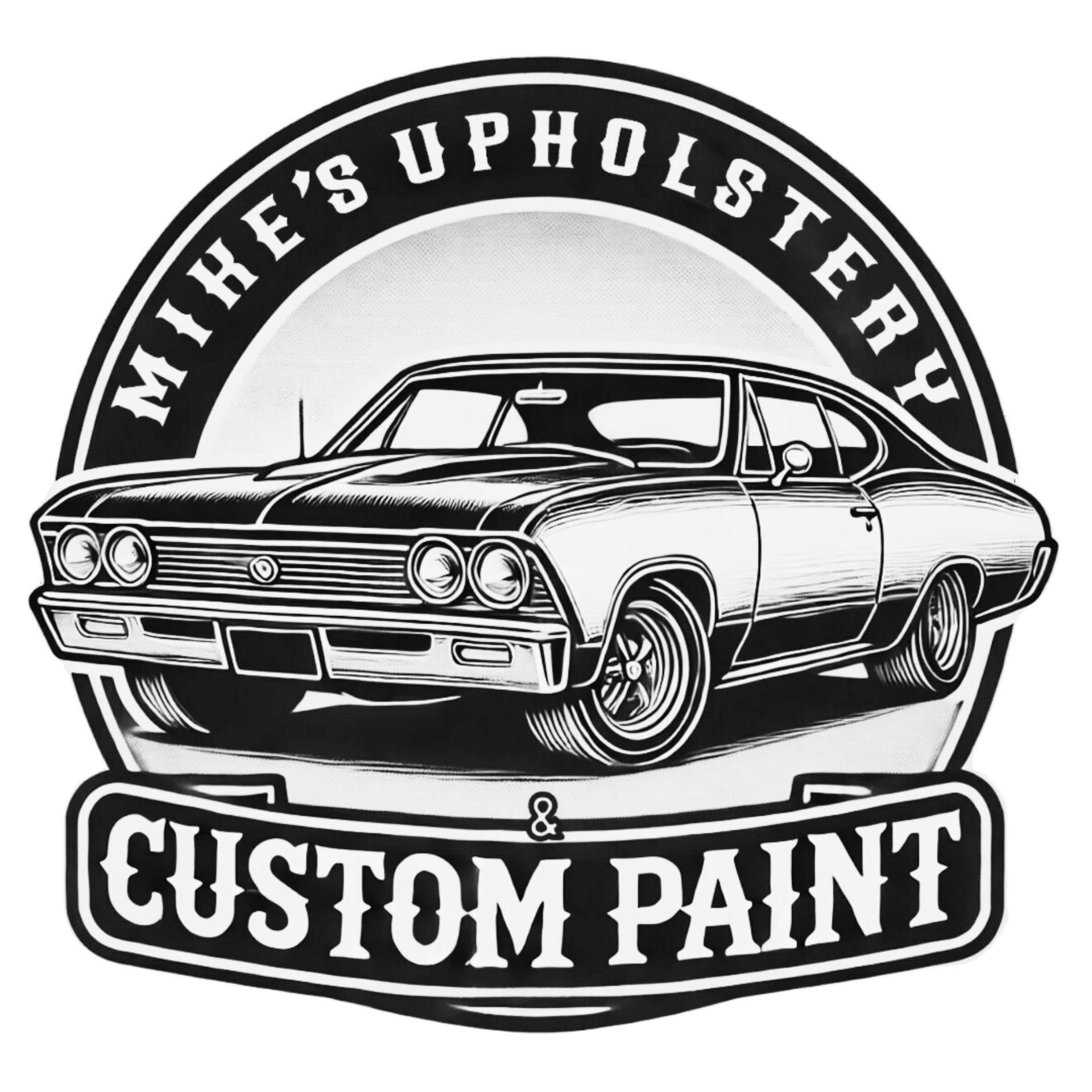 MIKE'S UPHOLSTERY & CUSTOM PAINT - Logo