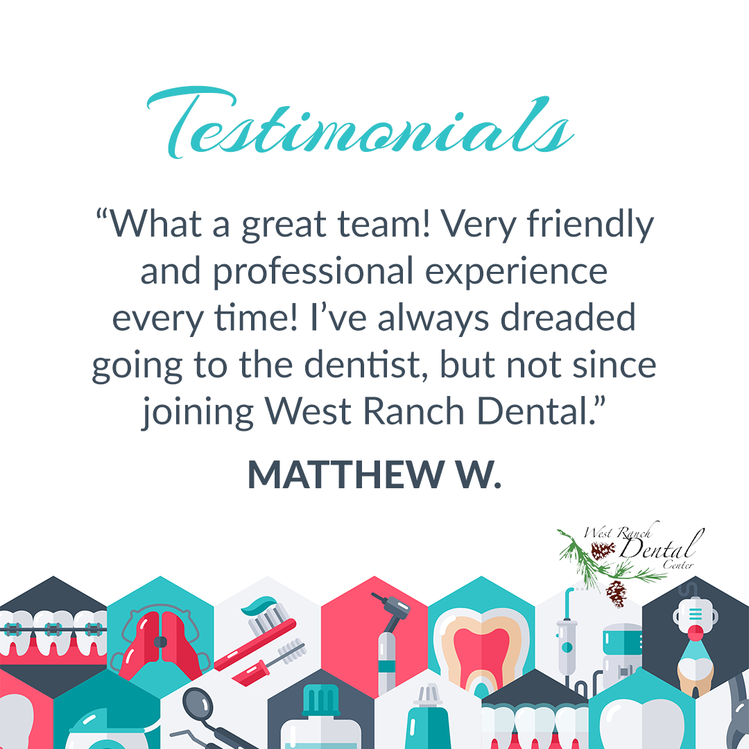 A testimonial from matthew w. says what a great team ! very friendly and professional experience every time !
