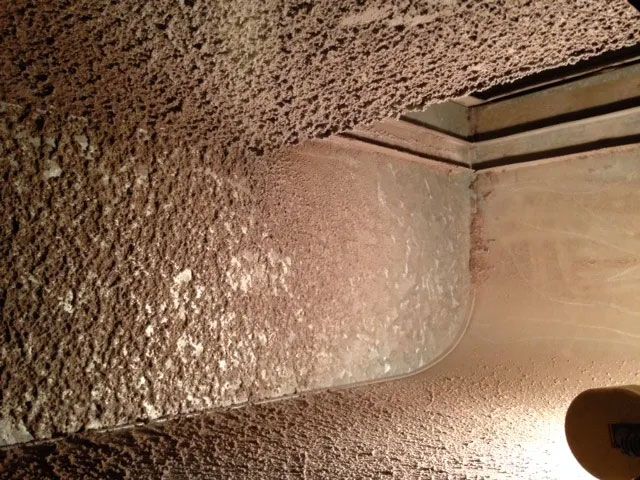 Air Duct Before Cleaning