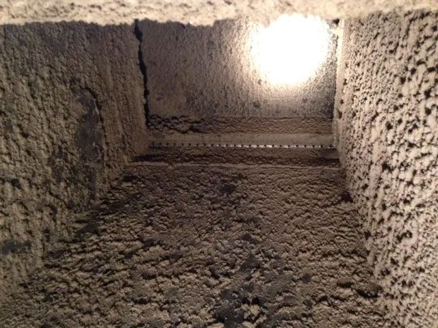 Air Duct Before Cleaning