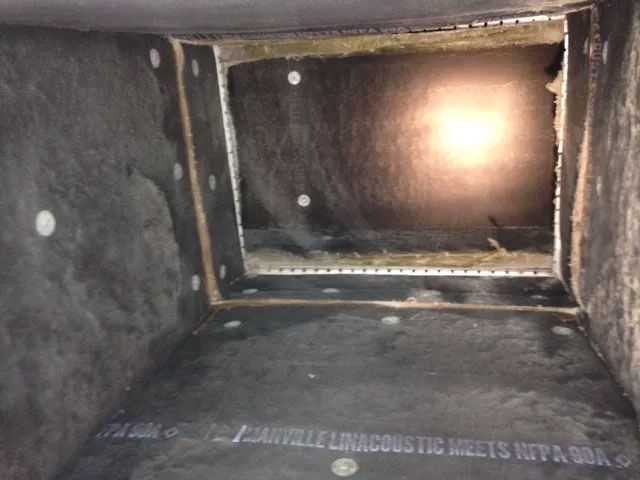 Air Duct After Cleaning