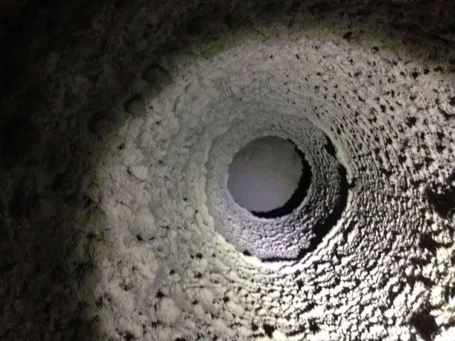 Air Duct Before Cleaning