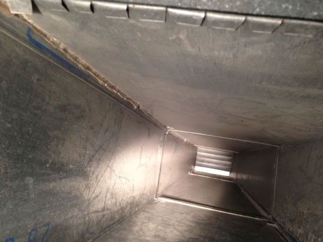Air Duct After Cleaning