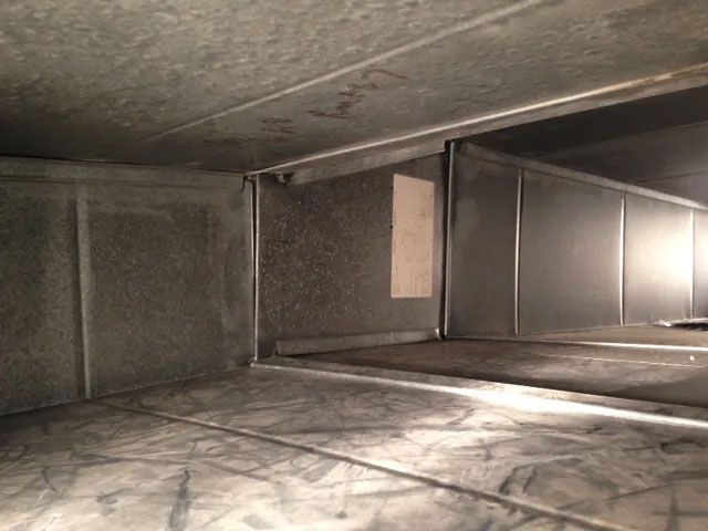 Air Duct After Cleaning