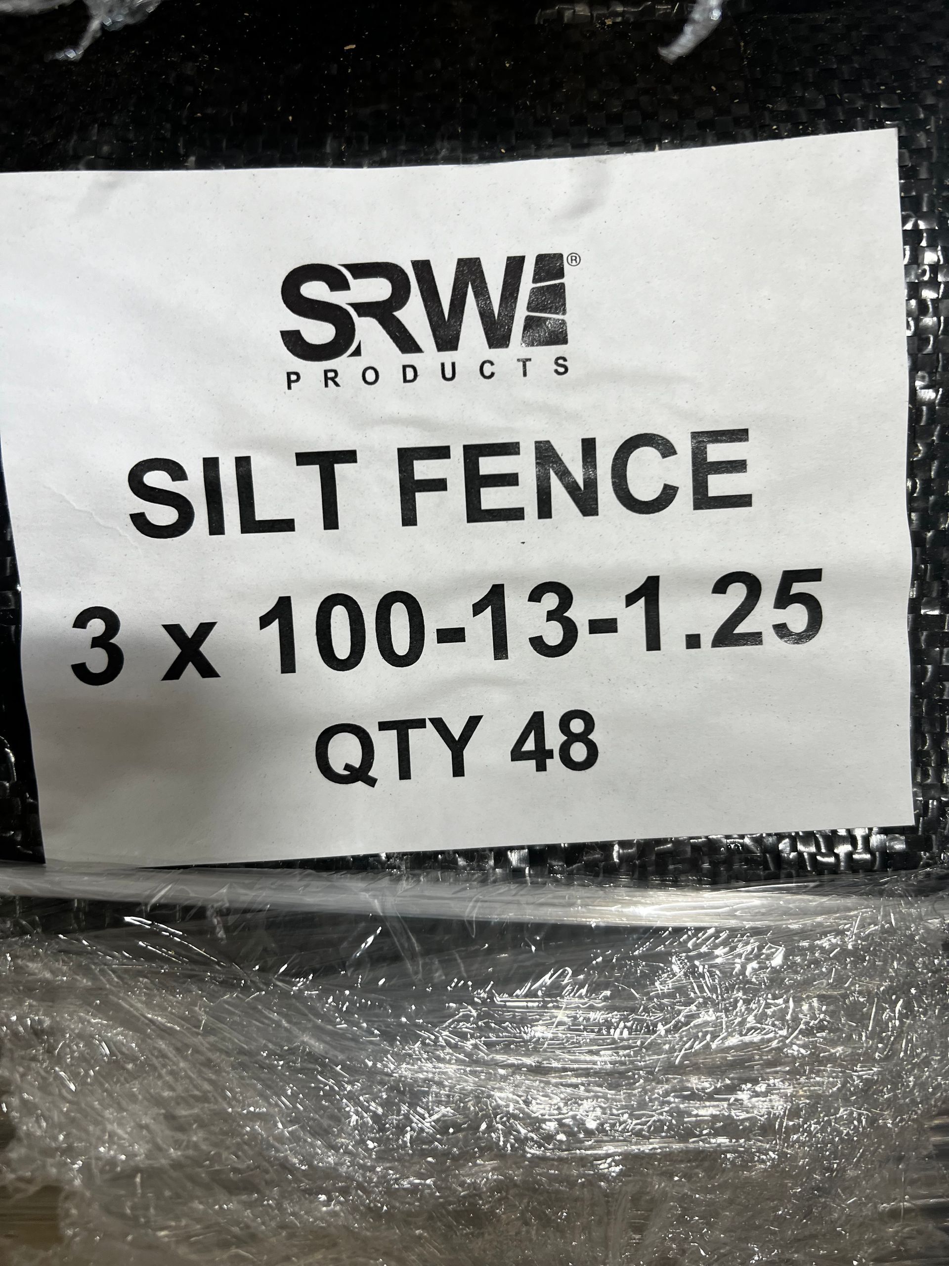 Silt Fence 3x100'