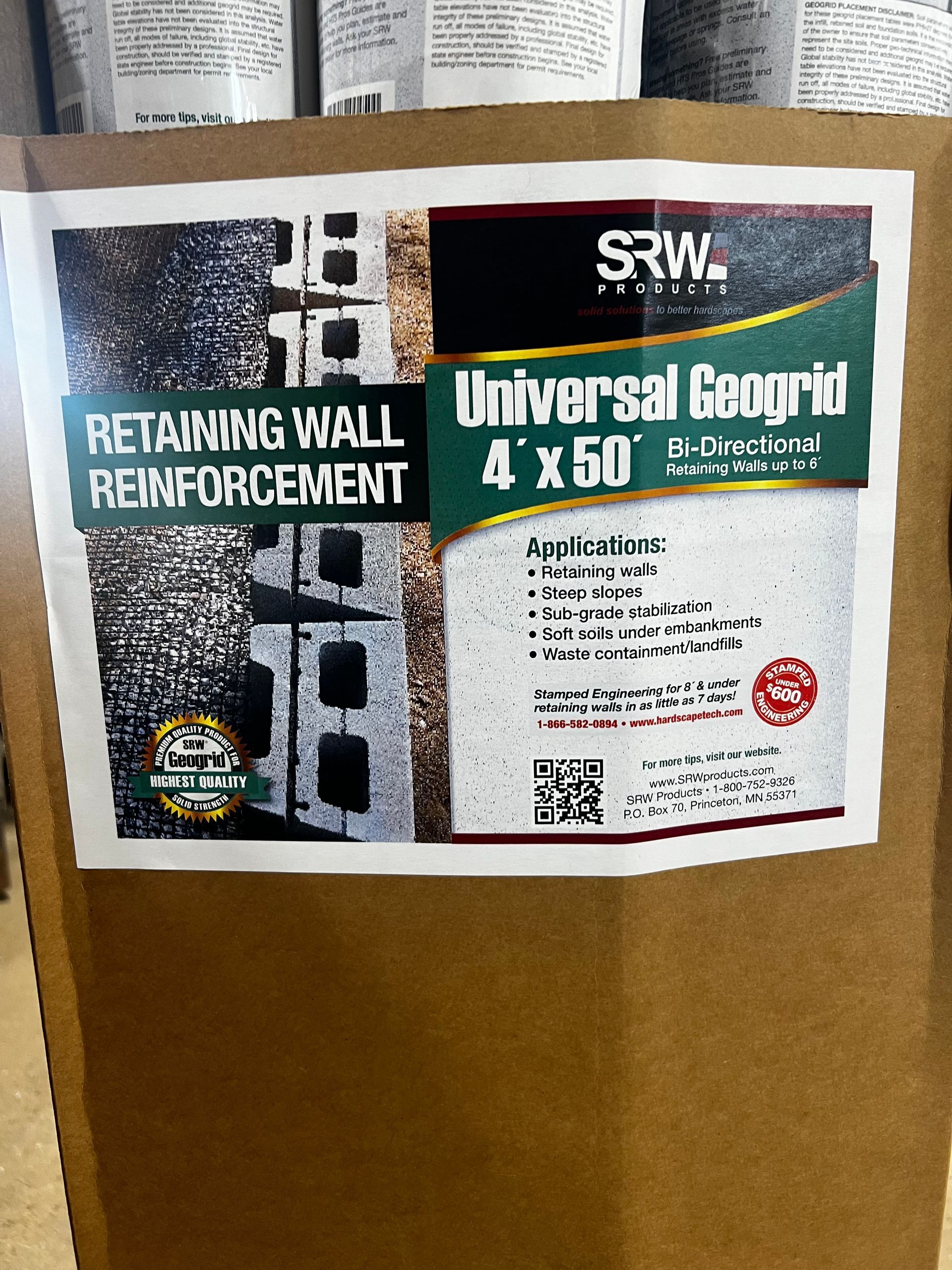 Universal Geogrid 4x50'