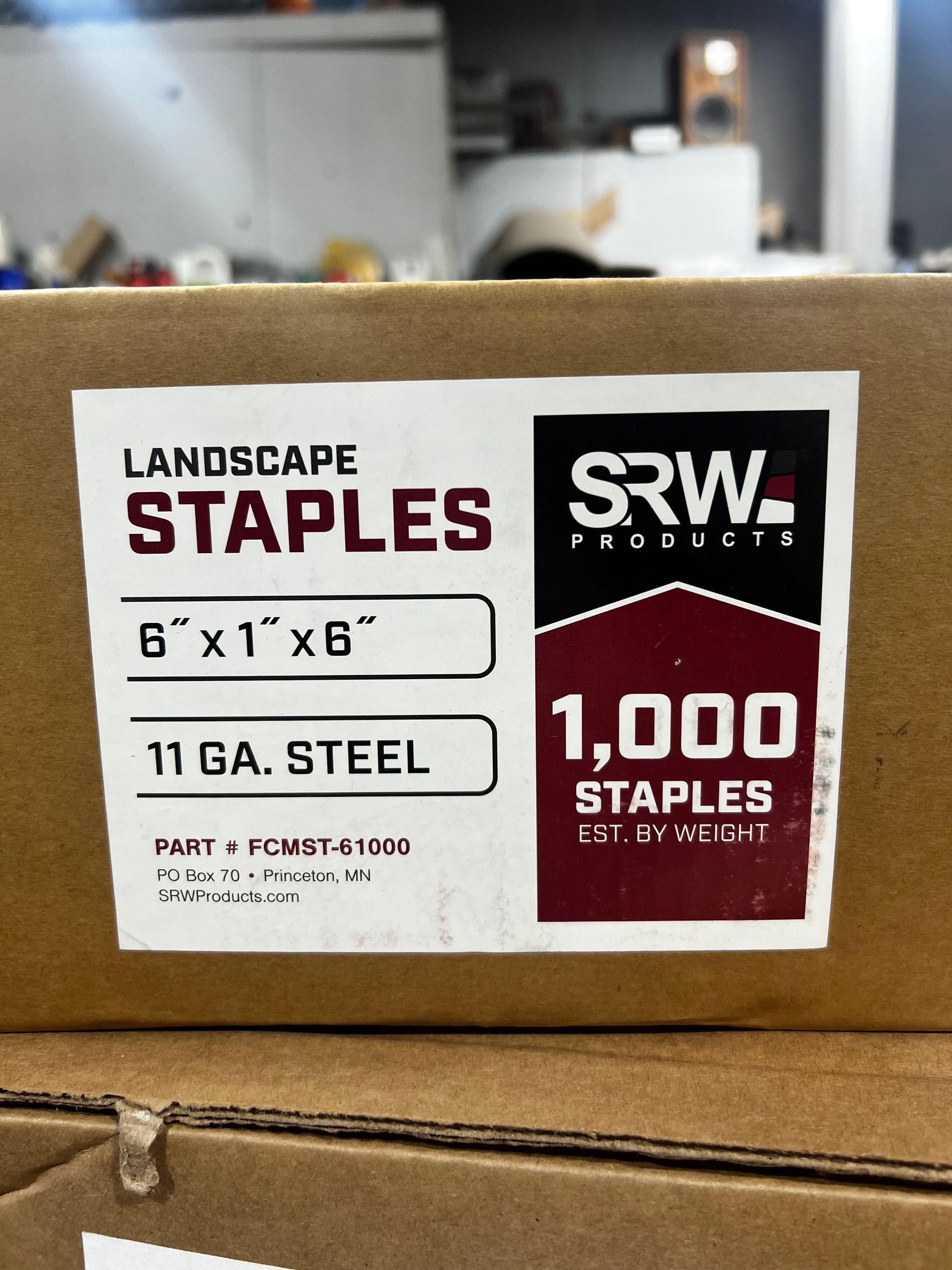 Staples 6x1x6