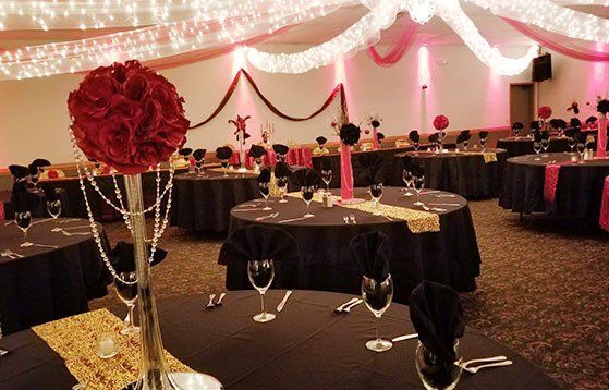 Learn more about Banquet Facility Banquet hall