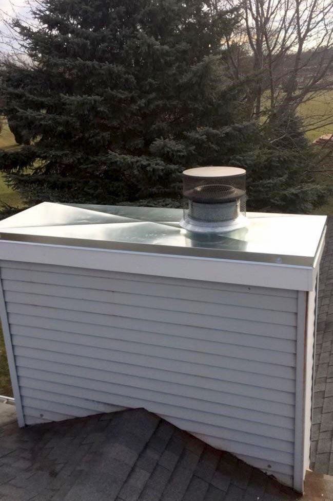 Chimney top replacement