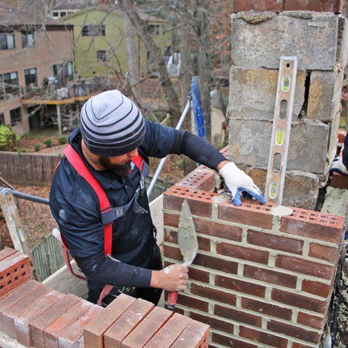 Chimney masonry