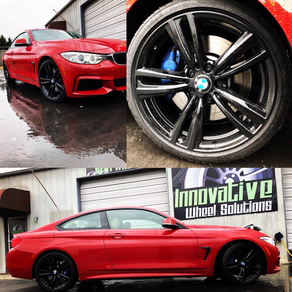 before and after wheel repair