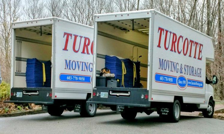 Turcotte Moving and Storage Trucks