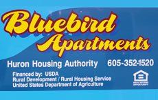 bluebird apartments - logo