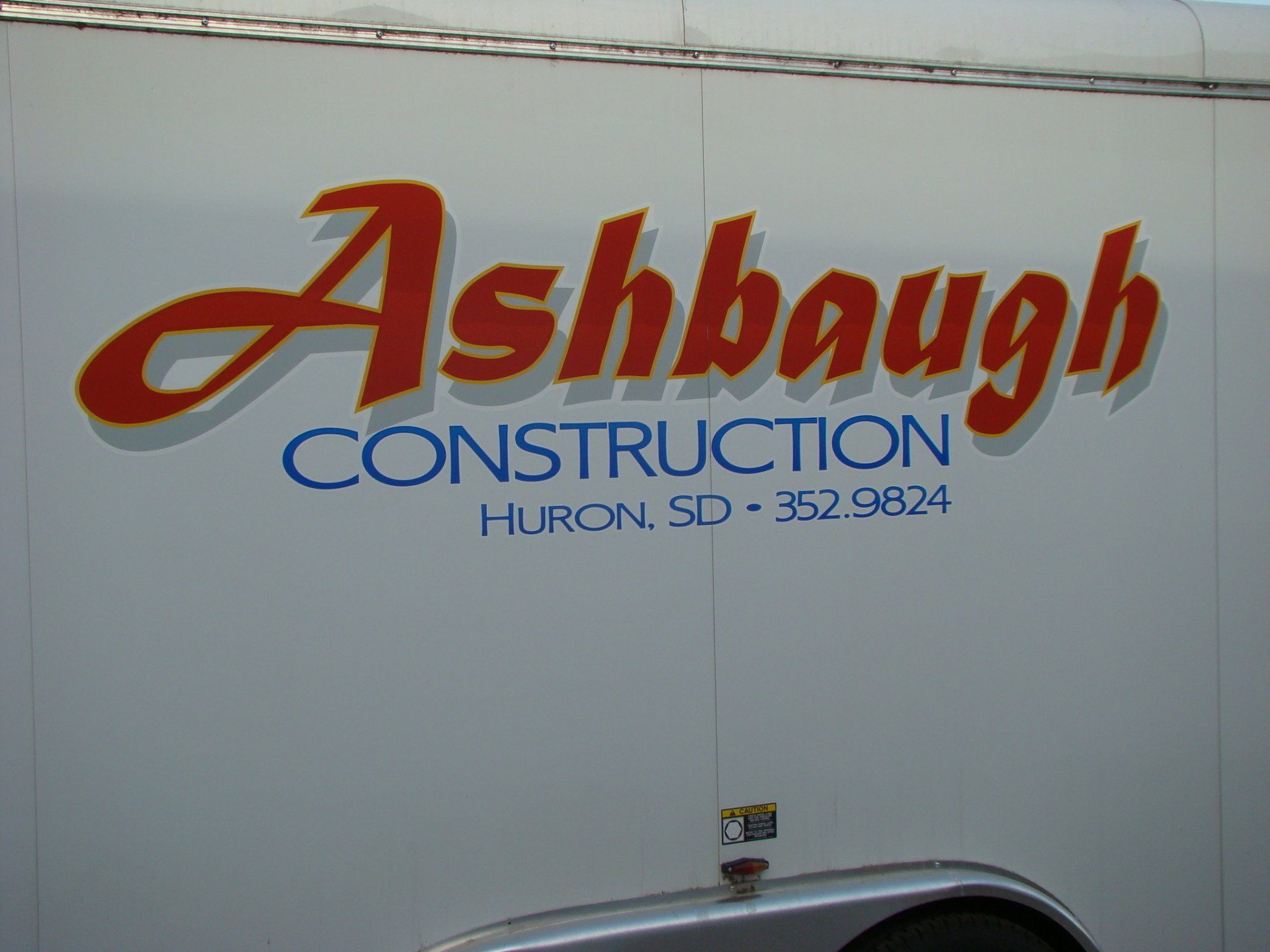 Trailer Lettering