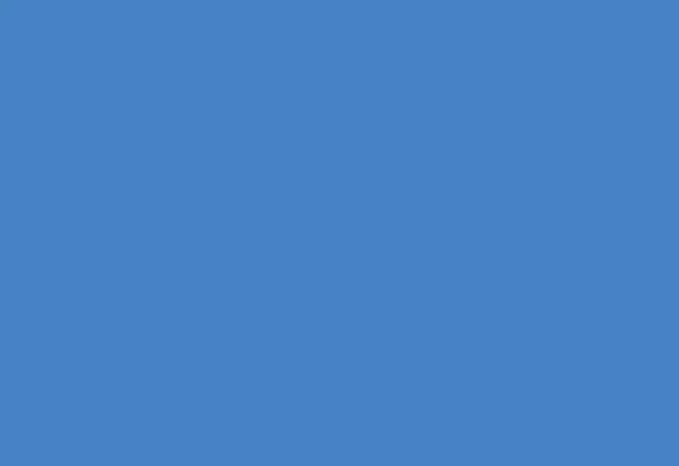 Solid blue rectangle filling the frame.