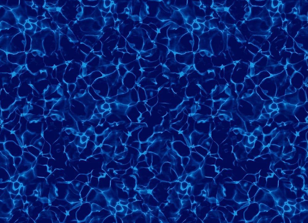 Blue abstract water ripples pattern with light reflections