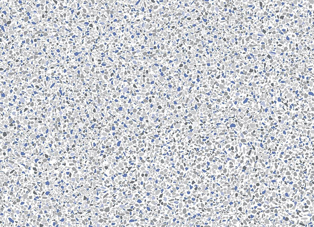 Speckled gray, blue, and beige abstract static pattern