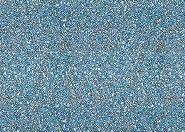 Blue and gray speckled texture resembling a carpet or rough surface