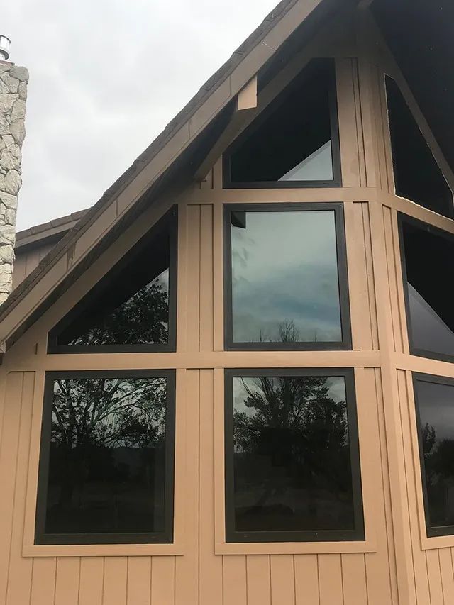 A house with a lot of windows