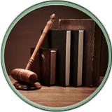Gavel and Law book