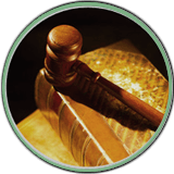 Gavel and book