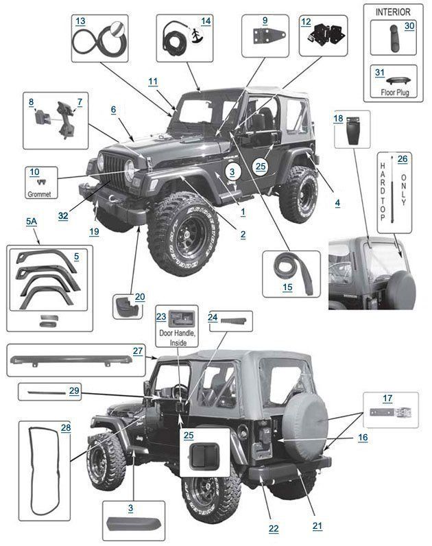 Jeep Cherokee | Quality Used Jeep Parts | Dover, PA