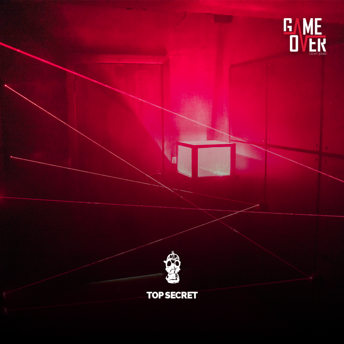 A red background with the words game over on it