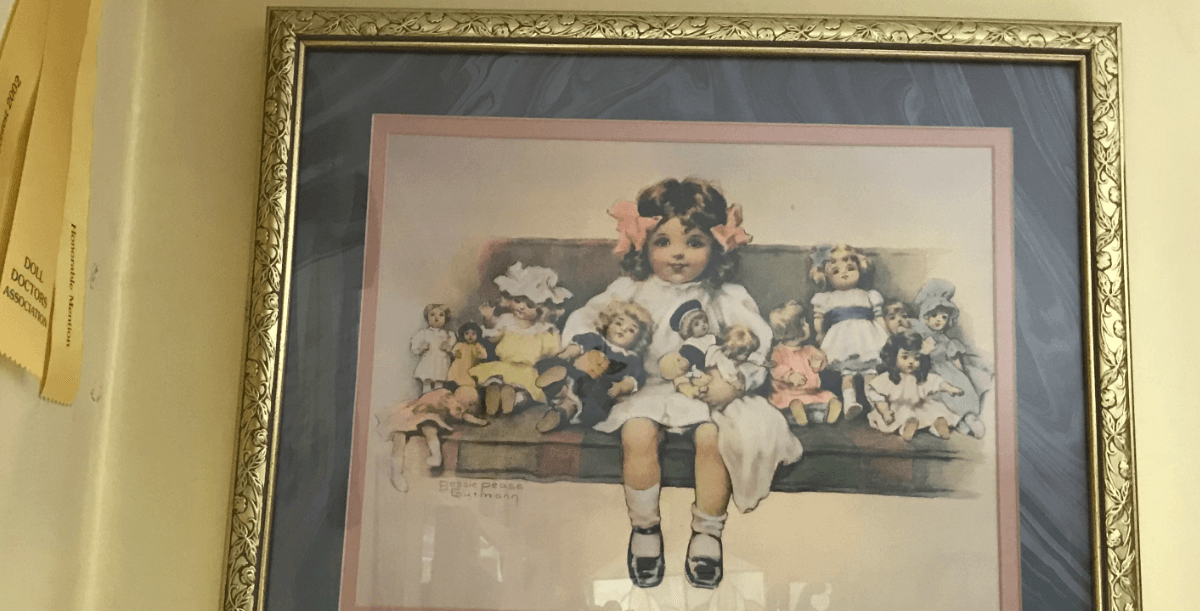 Doll wall art