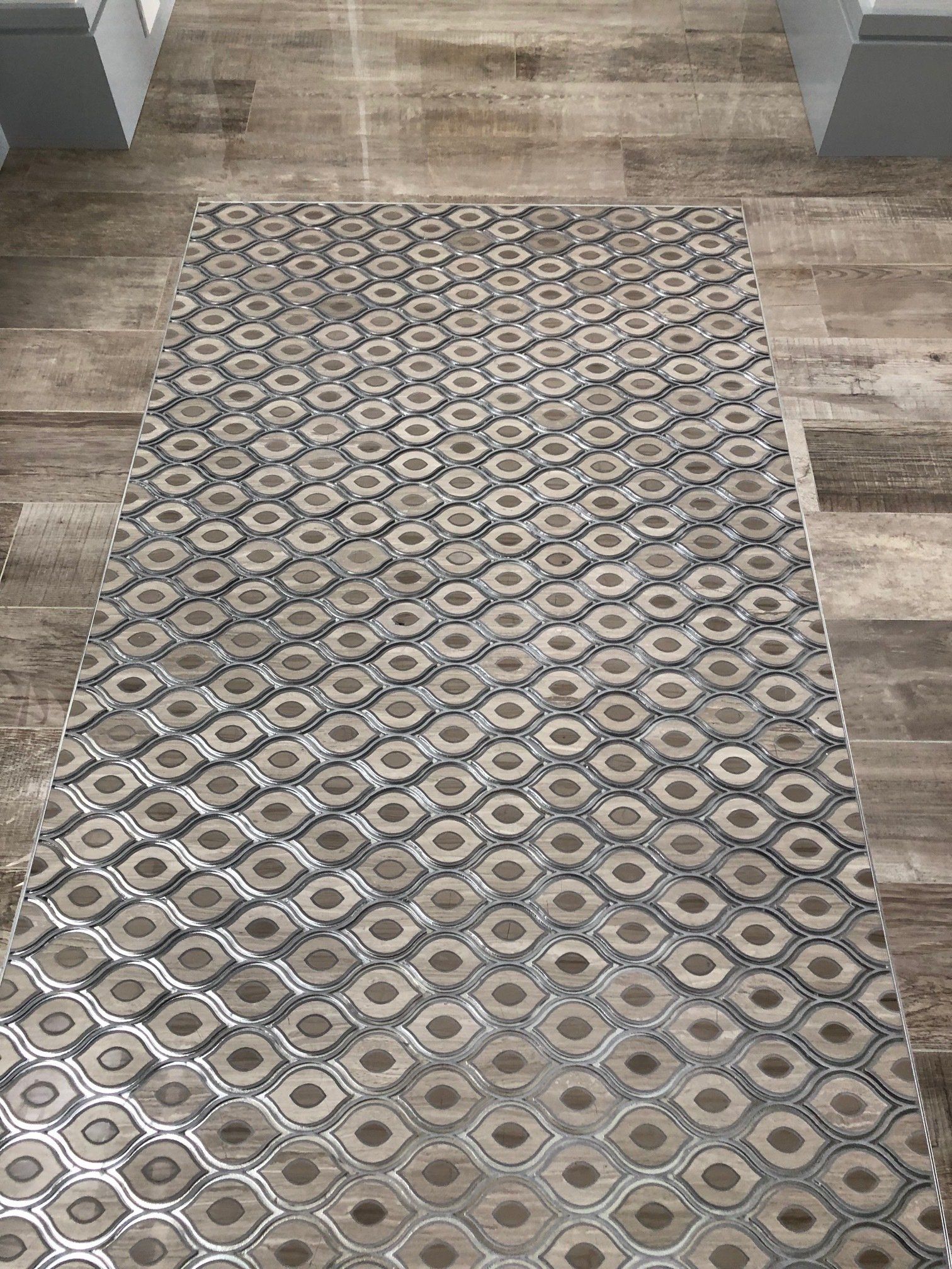 Tile and carpet installation