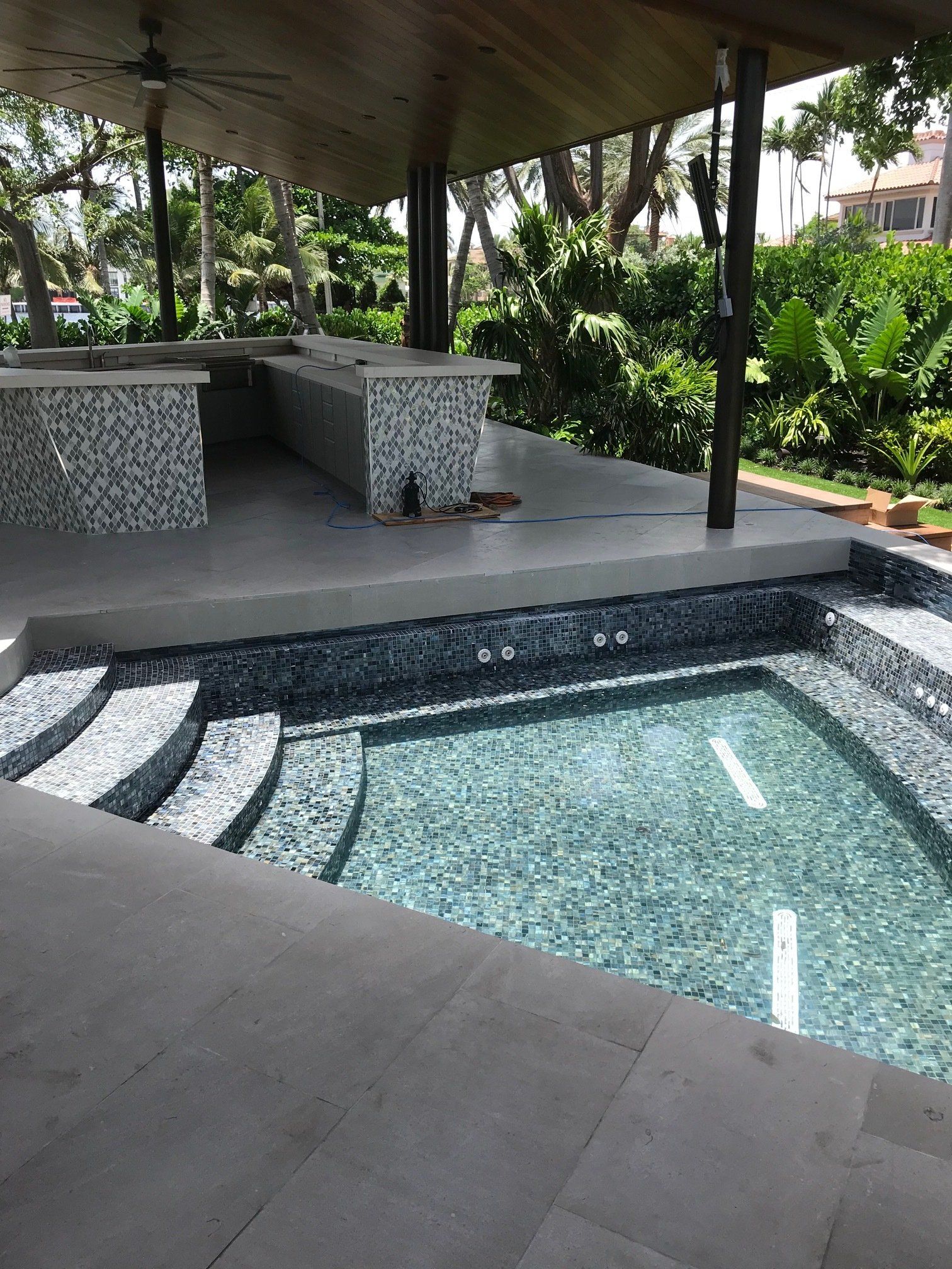 Tile and carpet installation