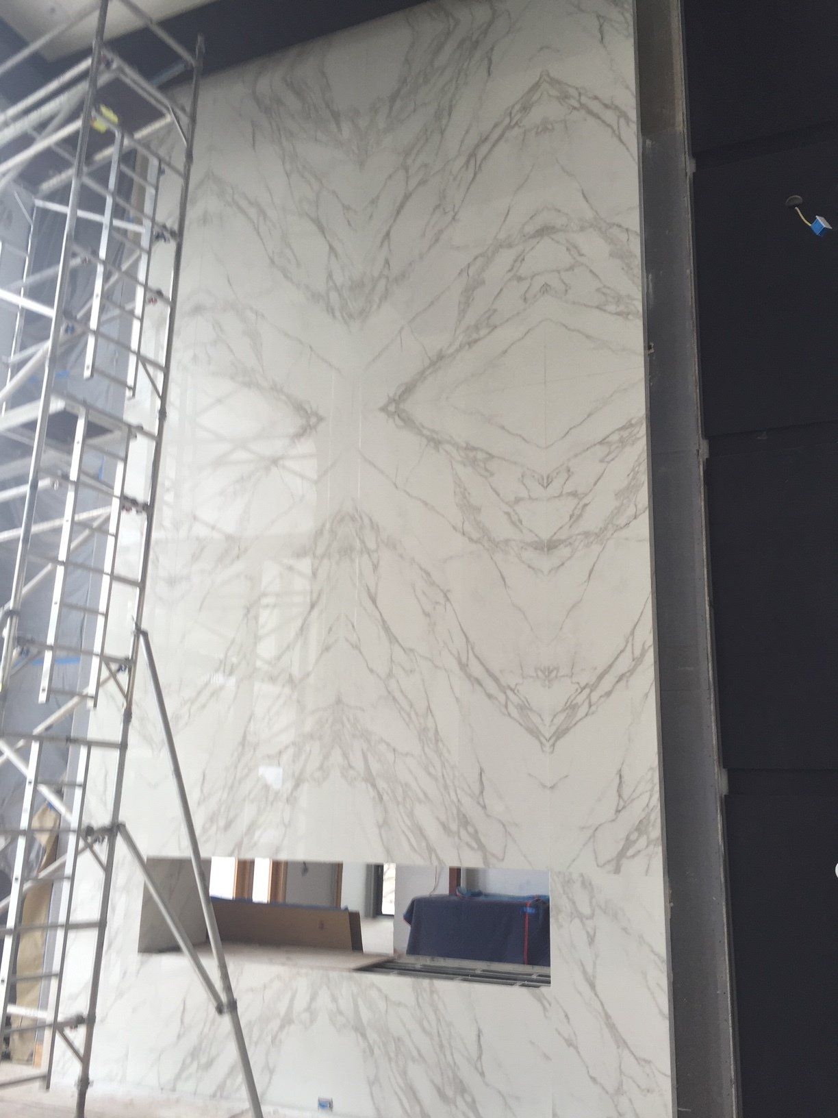 Tile and carpet installation