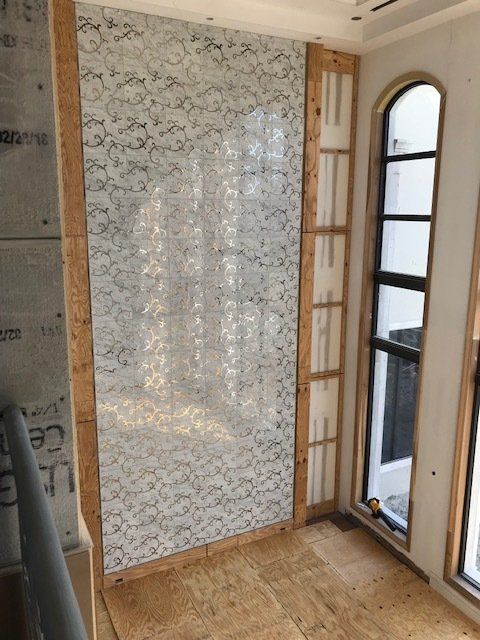 Tile and carpet installation