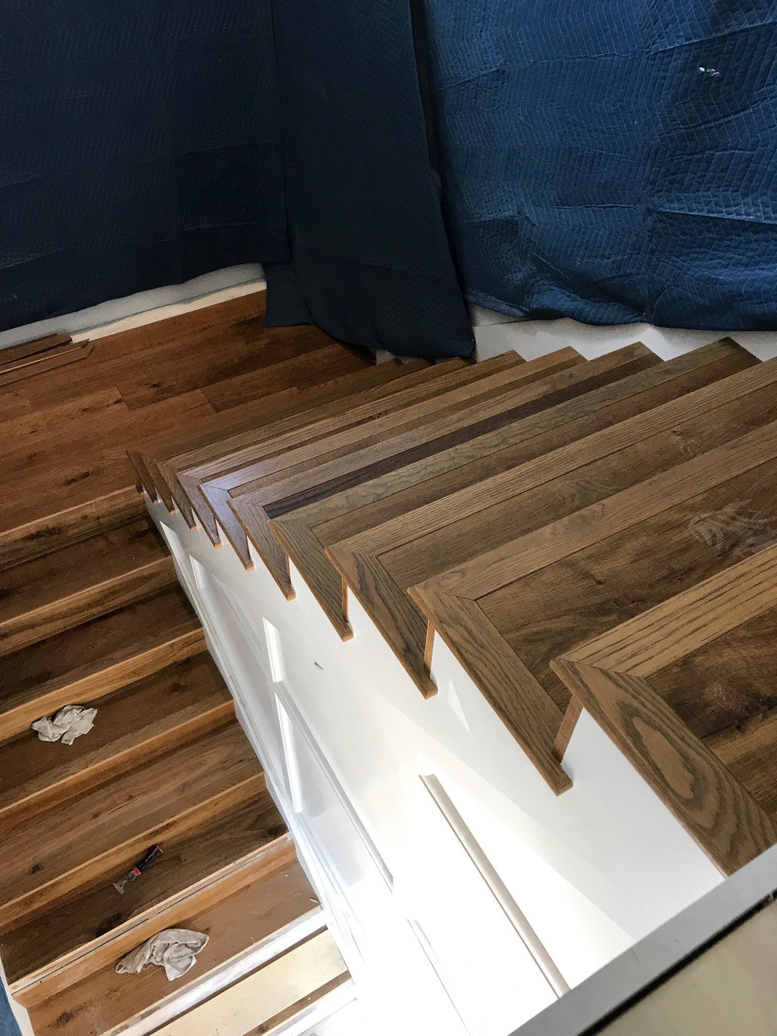 Tile and carpet installation