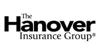 Logo of The Hanover Insurance Group in black text.